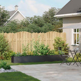 NNEVL Planter Black 280x40x40 cm Cold-rolled Steel