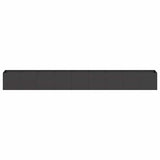 NNEVL Planter Black 360x40x40 cm Cold-rolled Steel