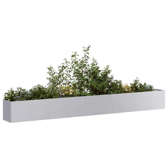 NNEVL Planter 360x40x40 cm Galvanised Steel