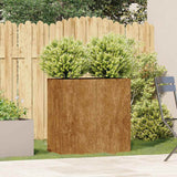 NNEVL Planter Rusty 80x40x80 cm Weathering Steel