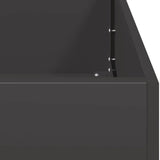 NNEVL Planter Black 120x40x80 cm Cold-rolled Steel
