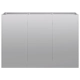 NNEVL Planter 120x40x80 cm Galvanised Steel