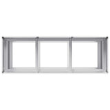 NNEVL Planter 120x40x80 cm Galvanised Steel
