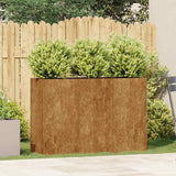 NNEVL Planter Rusty 120x40x80 cm Weathering Steel