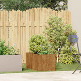 NNEVL Planter Rusty 40x80x40 cm Weathering Steel