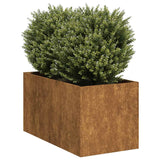 NNEVL Planter Rusty 40x80x40 cm Weathering Steel