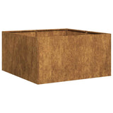 NNEVL Planter Rusty 80x80x40 cm Weathering Steel