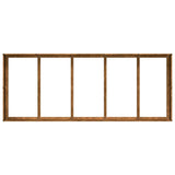 NNEVL Planter Rusty 200x80x40 cm Weathering Steel