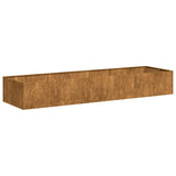 NNEVL Planter Rusty 280x80x40 cm Weathering Steel