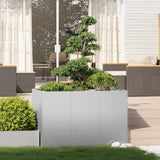 NNEVL Planter 120x80x80 cm Galvanised Steel