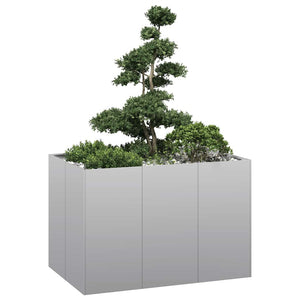 NNEVL Planter 120x80x80 cm Galvanised Steel