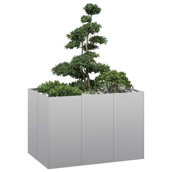 NNEVL Planter 120x80x80 cm Galvanised Steel