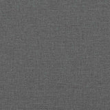 NNEVL Loveseat Sofa Dark Grey 120 cm Fabric