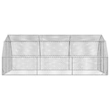 NNEVL Chicken Run 2.5x6x2.25 m Galvanised Steel
