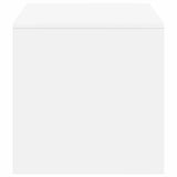 NNEVL TV Cabinet White 100x40x40 cm Engineered Wood