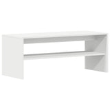 NNEVL TV Cabinet White 100x40x40 cm Engineered Wood