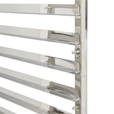 NNEVL Tray Trolley with 32 GN Containers 75x55x162.5 cm Stainless Steel