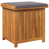NNEVL Outdoor Cushion Box 60x50x61 cm Solid Wood Acacia