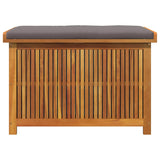 NNEVL Outdoor Cushion Box 90x50x60.5 cm Solid Wood Acacia