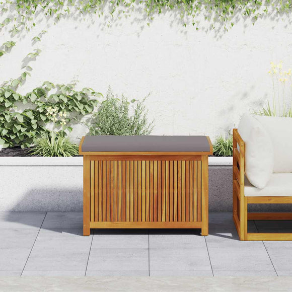 NNEVL Outdoor Cushion Box 90x50x60.5 cm Solid Wood Acacia