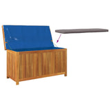 NNEVL Outdoor Cushion Box 113x50x60.5 cm Solid Wood Acacia