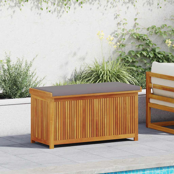 NNEVL Outdoor Cushion Box 113x50x60.5 cm Solid Wood Acacia