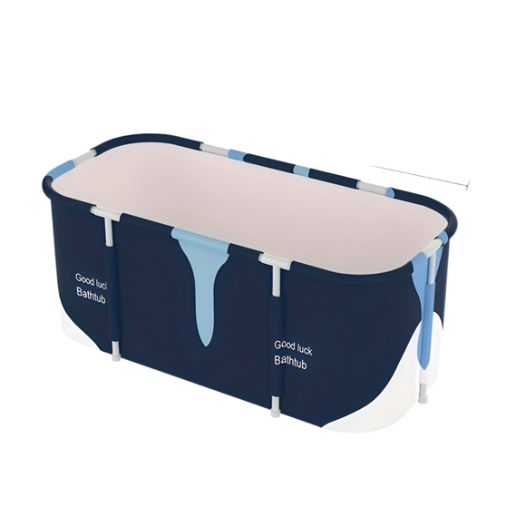 NNETM Portable Foldable Sauna Bathtub(Blue)