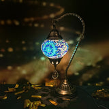 NNETM Swan Glass Table Lamp USB Powered