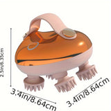 NNETM Portable Electric Scalp Massager(Gold)