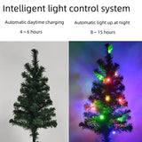 NNETM Celestial Blooms: Twin Solar-Powered Christmas Tree Lights