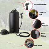 NNETM Shower Bag with Pump & Nozzle