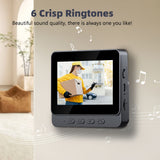 NNETM Video Doorbell Camera – 4.3" HD Screen with Night Vision & Two-Way Audio
