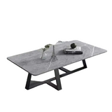 NNEOBA Modern Light Luxury Coffee Table - G and B (80x40x46cm)