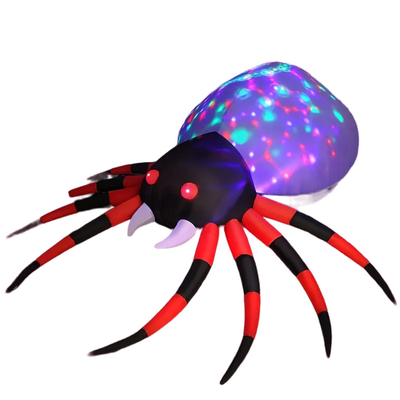 NNETM Enchanted Glow: The Magic Light Inflatable Spider
