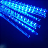 NNETM Starry Shower: Solar LED Christmas Meteor Lights