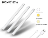 3pcs Rechargeable Motion Sensor Cabinet Lights USB-C
