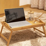 NNETM Step up your work-from-home setup with this Bamboo Laptop Desk