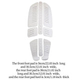 NNEOBA 8-Piece Surf Deck Traction Pad Set