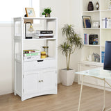 NNECW Storage Cabinet Display Shelf with Durable Material for Bathroom
