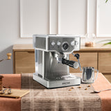 Spector 20 Bar Coffee Machine Espresso Maker with Milk Frother-1910113308044824583
