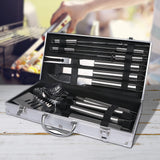Moyasu 10Pcs BBQ Tool Set Stainless-1910113184640012294