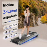 NNETM 2.5HP Walking Pad with Incline & App Control