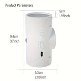 NNETM LED Motion Sensor Night Light with USB Rechargeable (4pcs)