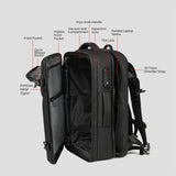 NNETM Travel Backpack with Pump & Laptop Compartment
