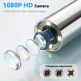 NNETM 5-in-1 Smart Ear Camera – 1080P HD Visual Ear Cleaner with Screen & Tools