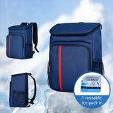 Insulated Hot and Cold Backpack Cooler Bag