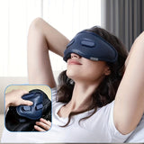 NNETM 12-Point Eye Massager with Hot Compress & Visual Window(Blue)