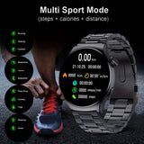 NNETM Smart Watch Big Screen Custom Dial Answer Call Fitness Tracker Sport Smart Watch For Men - Black