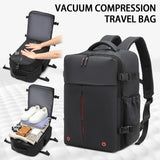 NNETM Travel Backpack with Built-In Pump