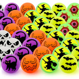 NNETM Glowing Halloween Bouncing Balls (48pcs)
